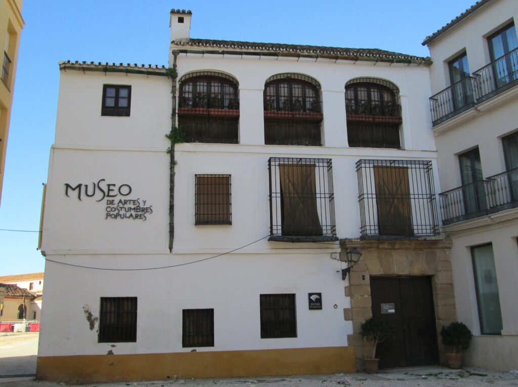 Entrance to the Museum of Arts & Popular Traditions