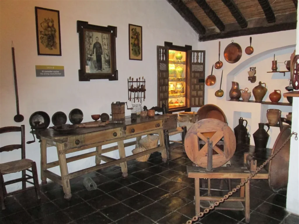 Tools and craft objects at the Museum of Arts and Popular Traditions