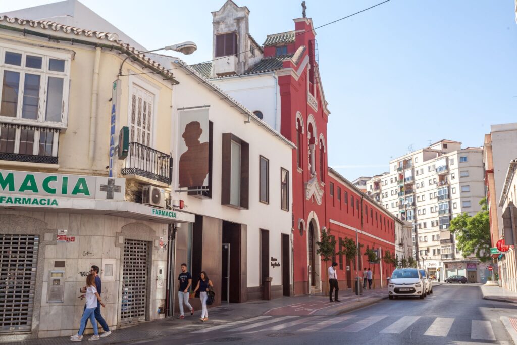 Exterior of the Jorge Rando Museum in Malaga