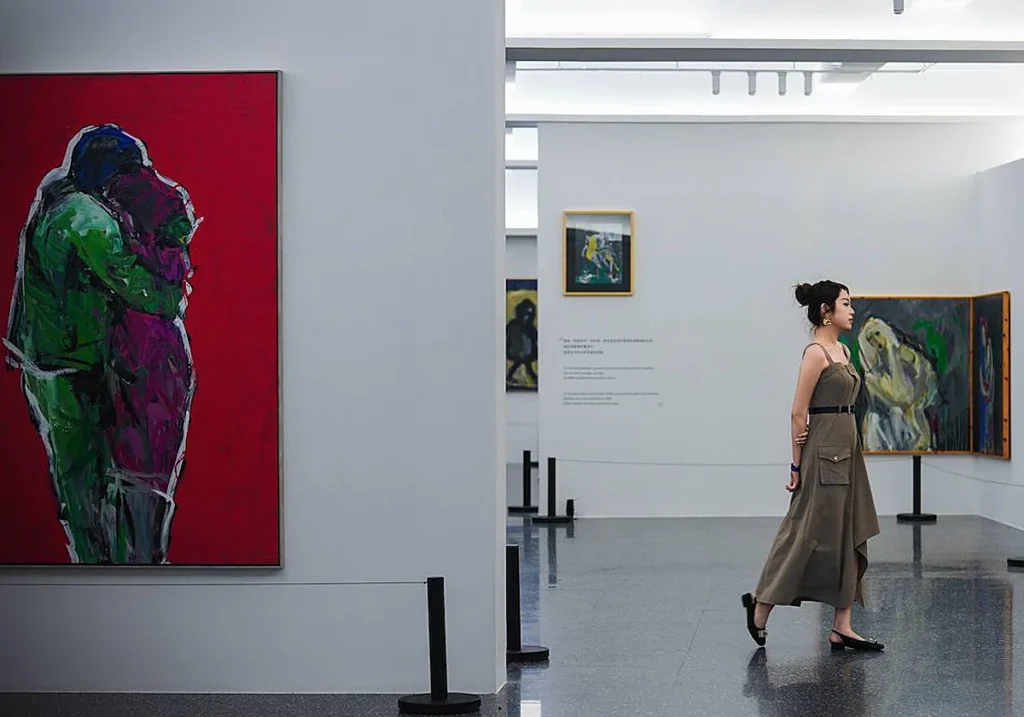Expressionist art in the Jorge Rando Museum