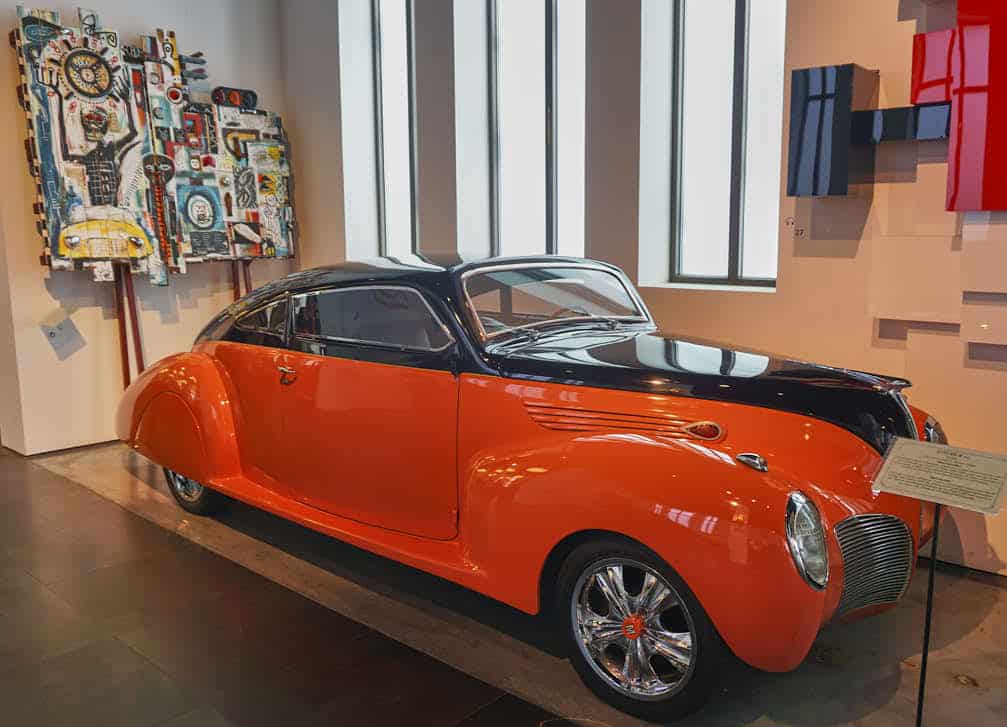 Classic car in the Automobile & Fashion Museum