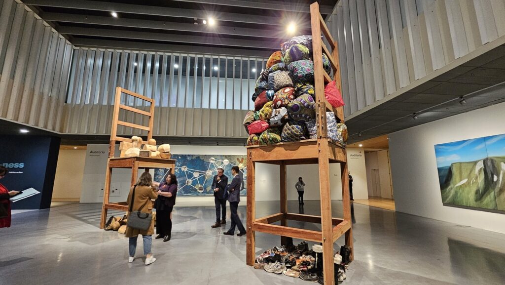 Contemporary Sculpture in Centre Pompidou Malaga