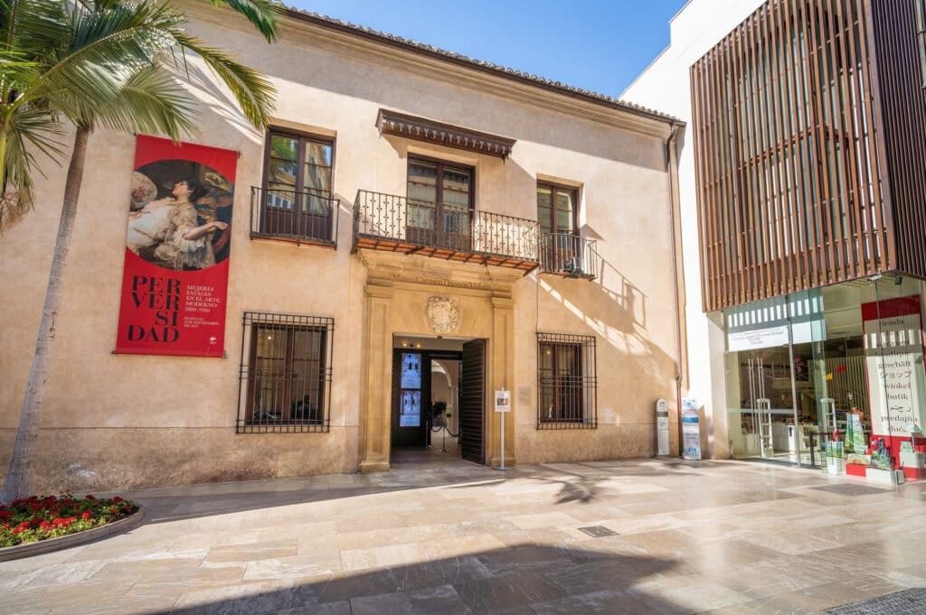 Exterior of the Carmen Thyssen Museum
