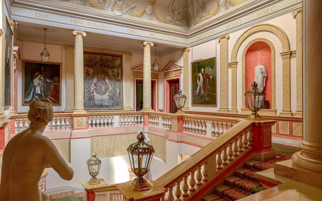 Main staircase, Palacio de Liria