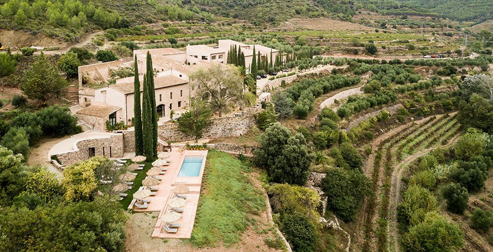 Terra Dominicata, Priorat. One of the best rural hotels in Spain.