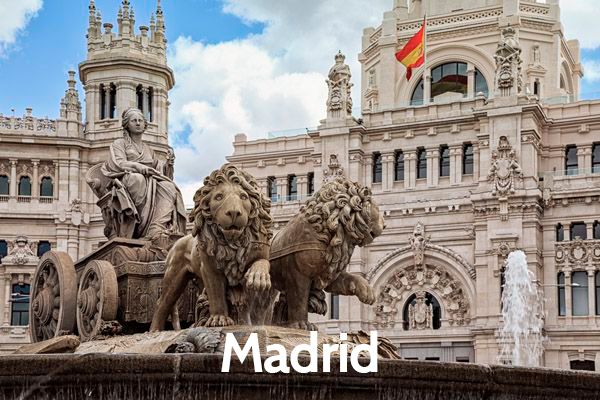 Spain Destinations. Madrid