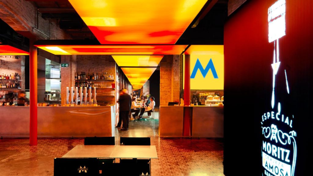 Bars & Restaurants in Barcelona. Moritz Factory