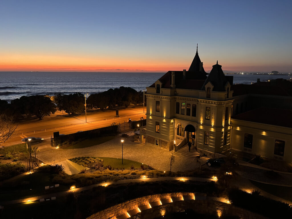 Sunset from Vita Foz, Porto