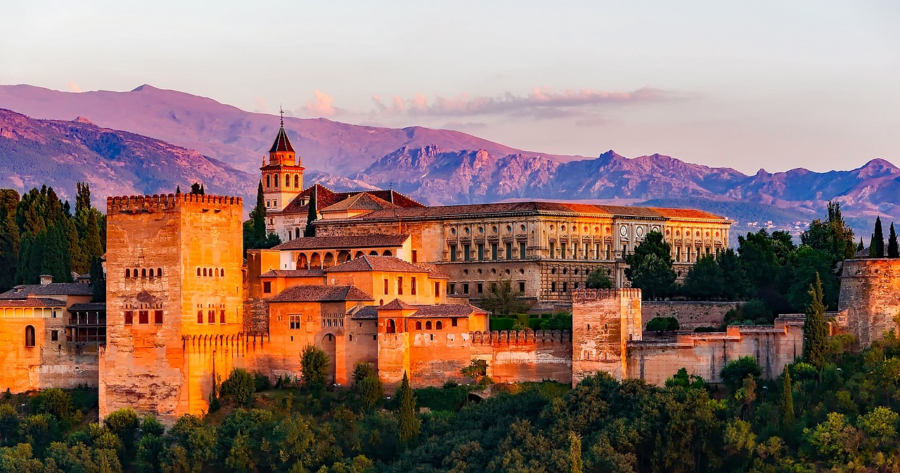 The Alhambra palace in Spain's Granada.