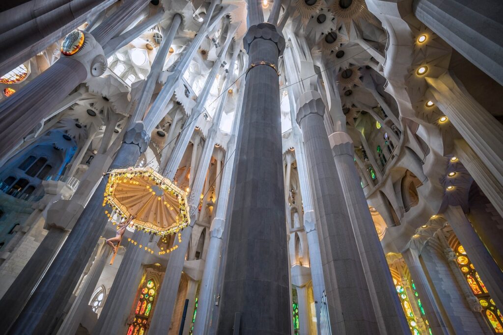 Sagrada Familia: Art Nouveau and Gothic Fusion Inside