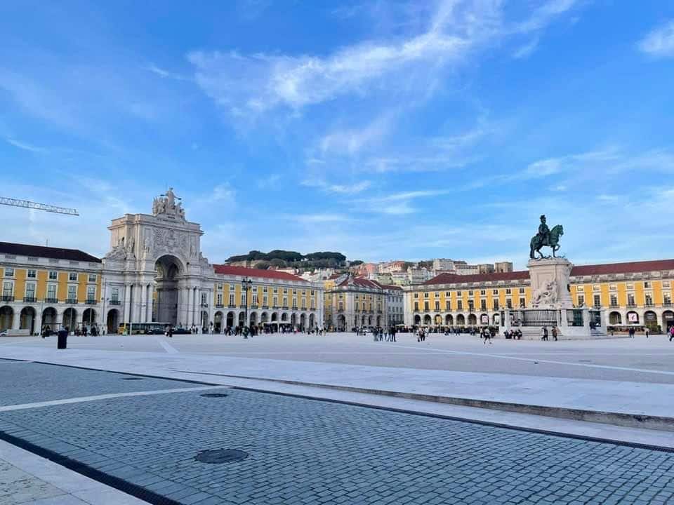 The magnificent Praça do Comércio in Lisbon