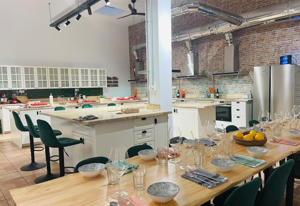 Cookery school at Gastronomia Bilbao