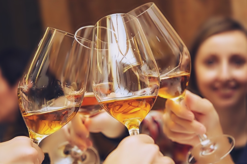 Tasting sherry in southern Spain