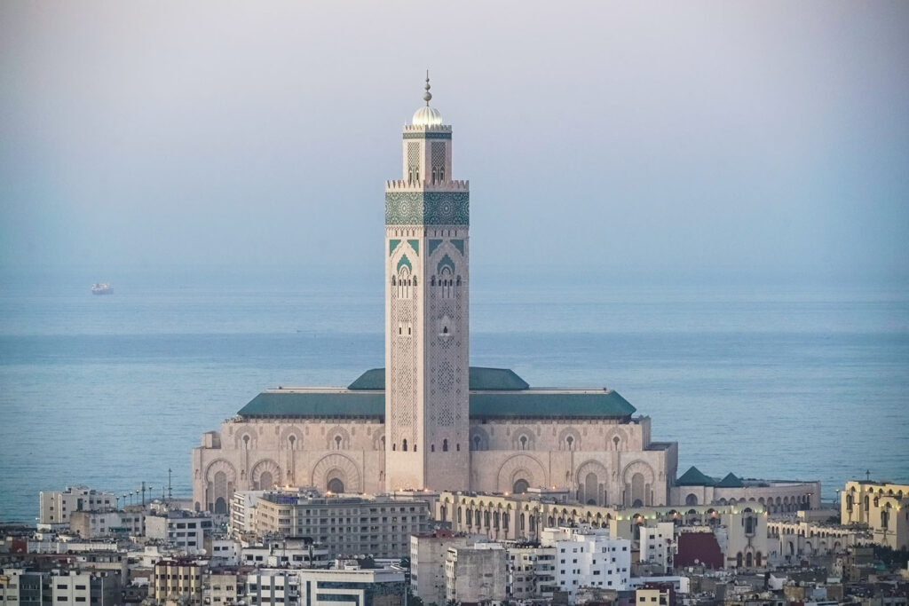 cityscape with casablanca grand moche mosque in mo 2026 01 09 10 45 12 utc